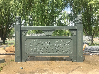  绿砂岩栏杆 